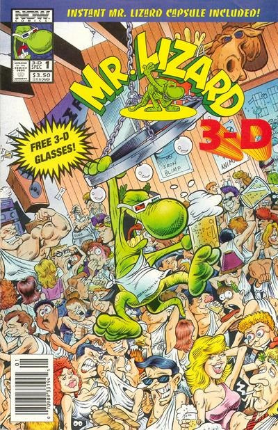 Mr Lizard 3-D #1
