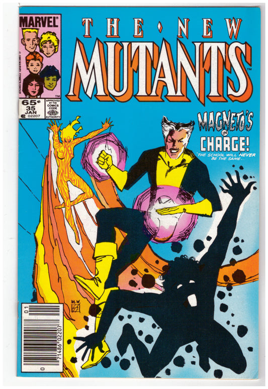 Nouveaux mutants (1983) #35 - Kiosque à journaux