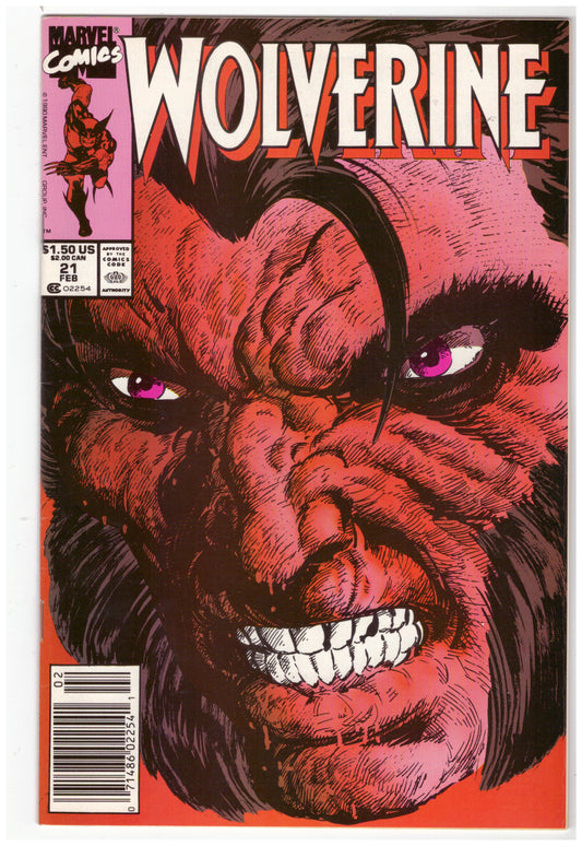Wolverine (1988) # 21 Kiosque à journaux