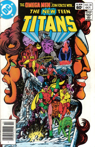New Teen Titans (1980) #24 - Newsstand