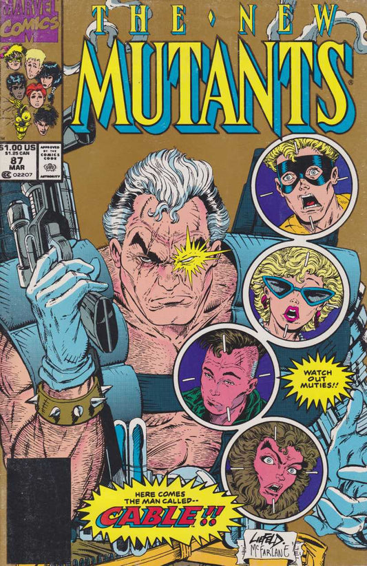 New Mutants #87 (1983) - 2nd print