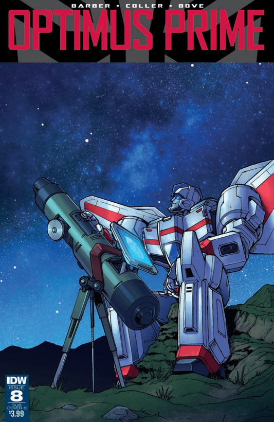 Transformateurs : Optimus Prime #8 - Couverture B