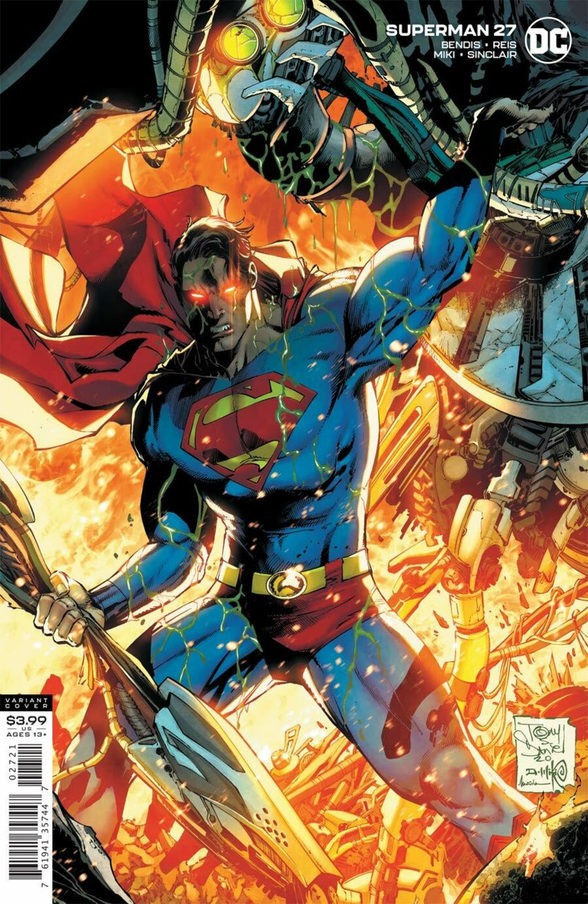 Couverture Superman (2018) #27 B