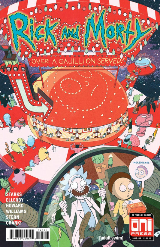 Rick and Morty (2015) #45 B Cover