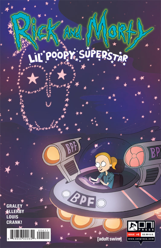 Rick et Morty Lil Poopy Superstar # 4 Une couverture