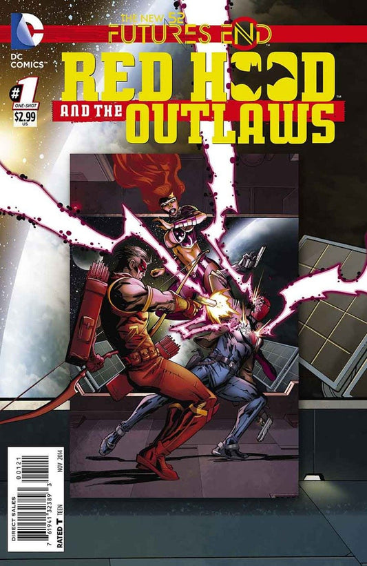 Red Hood and the Outlaws (2011) Futures End 1-Shot - Couverture lenticulaire
