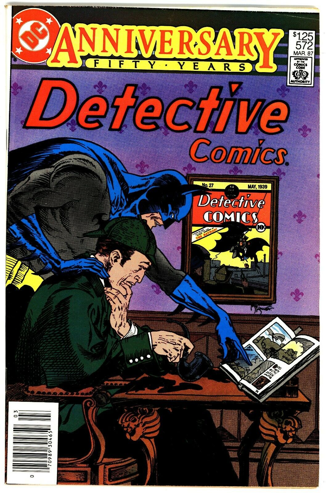 Detective Comics #572 Newsstand