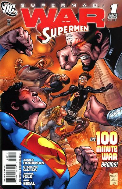 Superman: War of the Supermen #1-4 (2010) 4x Set