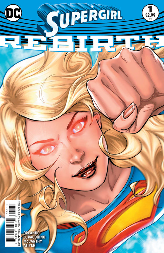 Supergirl (2016) Rebirth #1 - A Cover