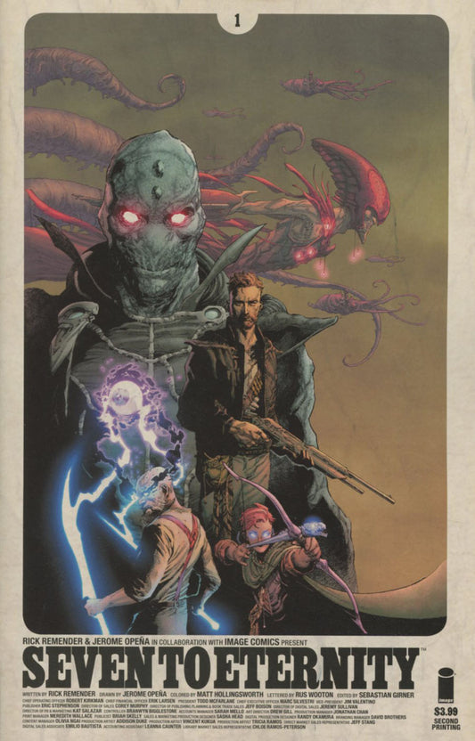 Seven to Eternity #1 - 2nd Print
