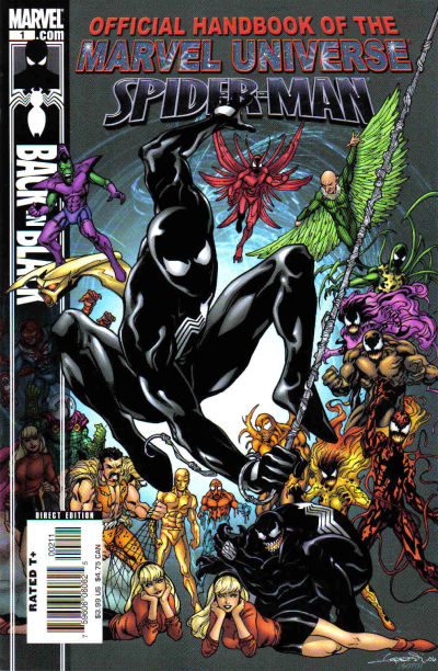 Official Handbook of the Marvel Universe Spider-Man Back in Black