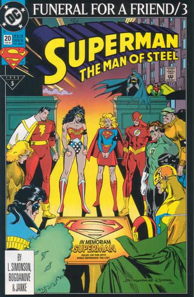 Superman: Man of Steel (1991) #20
