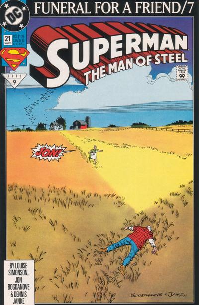 Superman: Man of Steel (1991) #21