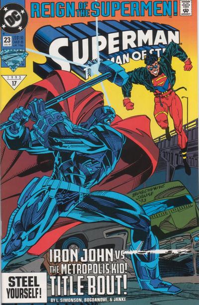 Superman: Man of Steel (1991) #23