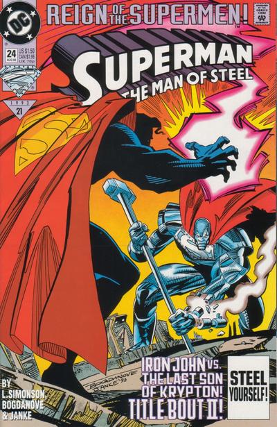 Superman: Man of Steel (1991) #24