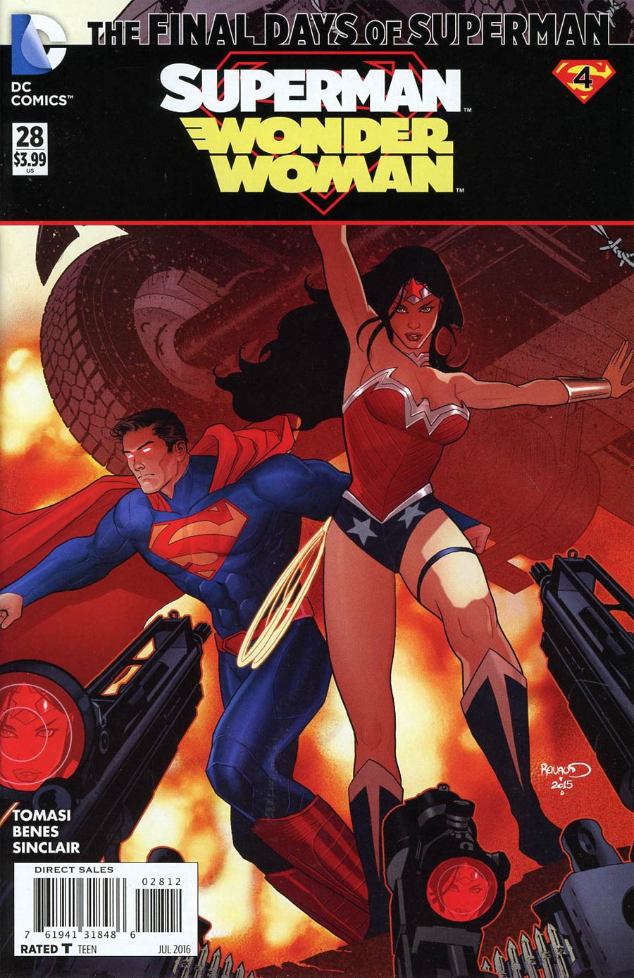 Superman Wonder Woman #28 - 2nd Print