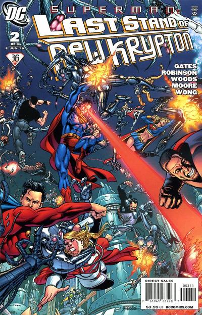 Superman: Last Stand of New Krypton 3x Set