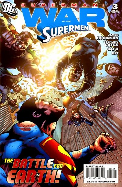 Superman: War of the Supermen #1-4 (2010) 4x Set