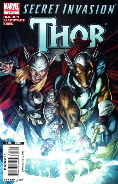 Invasion secrète Thor 3x Set