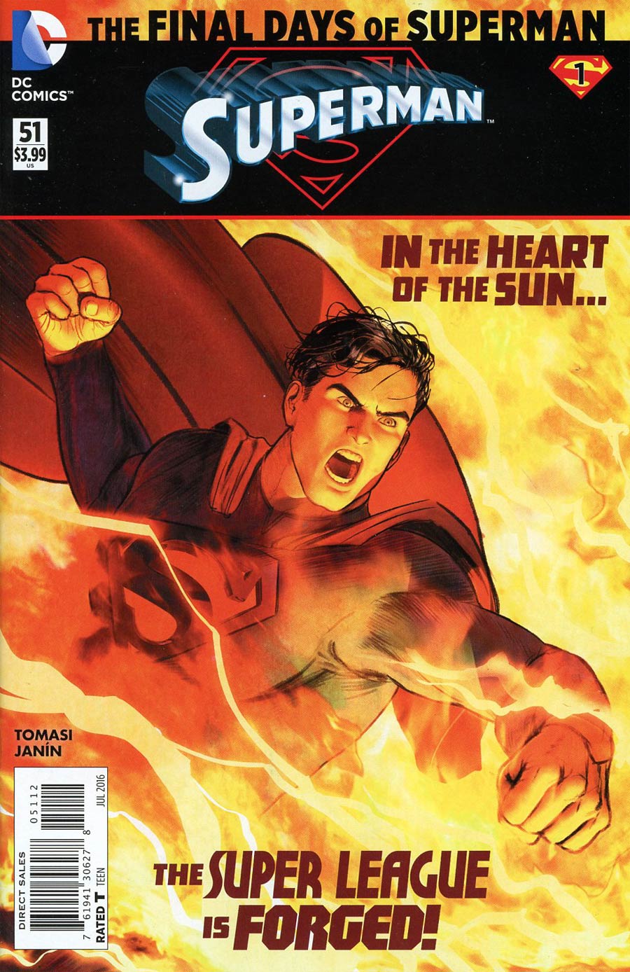 Superman (2011) #51 - 2e Impression