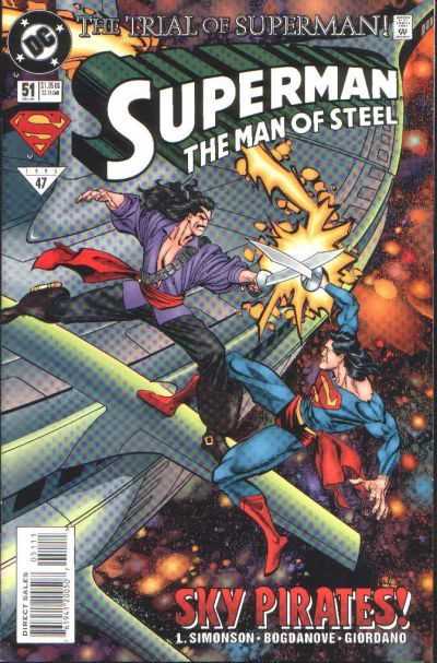 Superman : L'homme d'acier (1991) #51