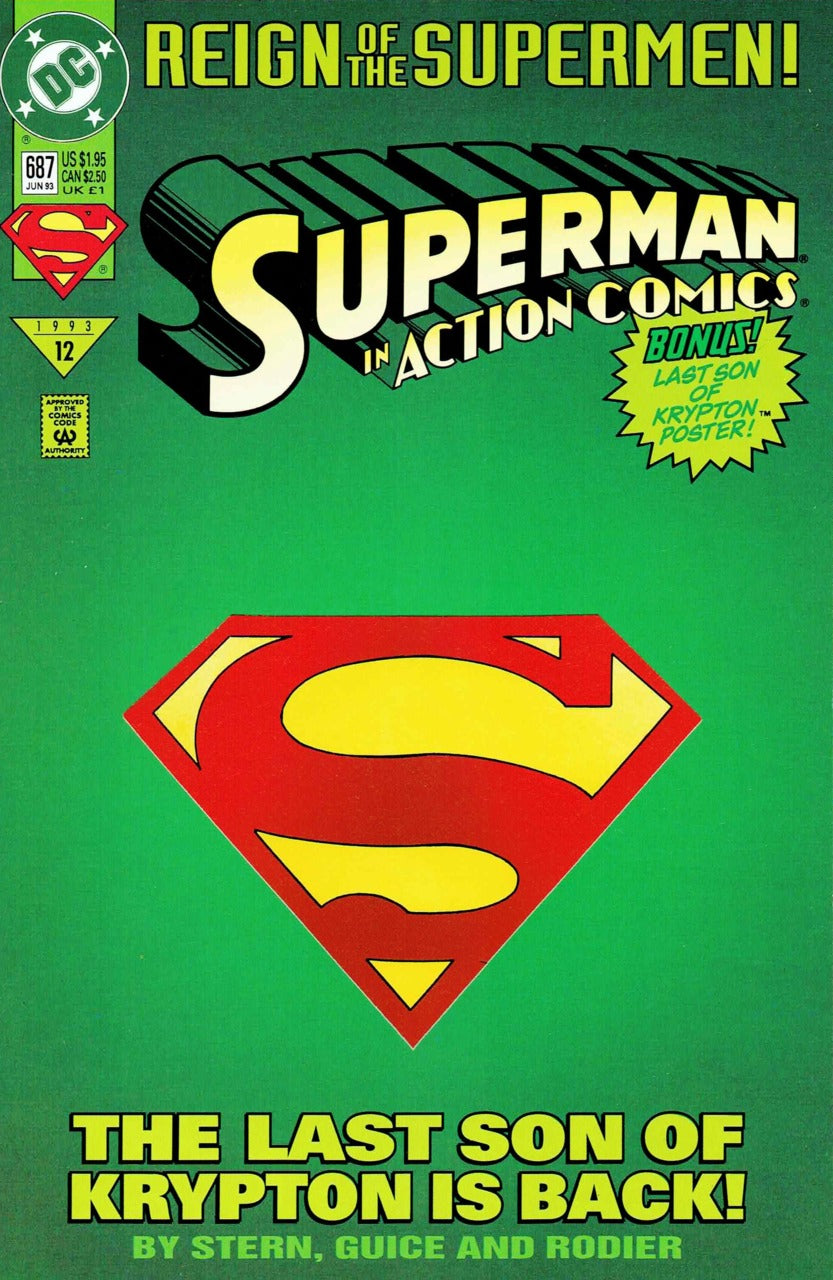 Action Comics (1938) #687 - Die-cut