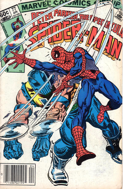 Spectacular Spider-Man (1976) #77 Newsstand