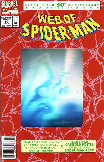 Web of Spider-Man (1985) # 90 Kiosque à journaux