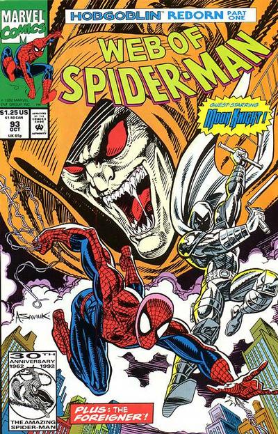 Web of Spider-Man (1985) #93