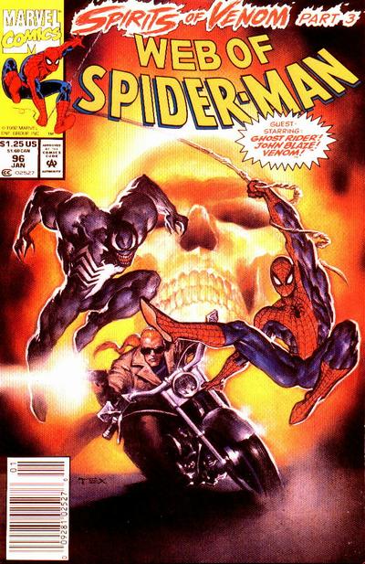 Web of Spider-Man (1985) # 96 Kiosque à journaux