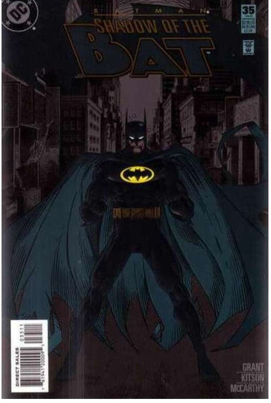 Batman Shadow of the Bat (1992) #35 Embossed Variant