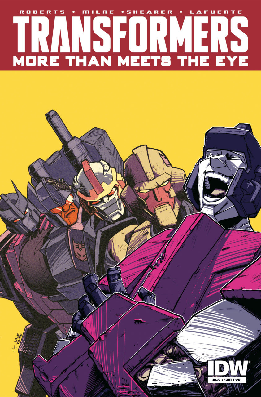 Transformers: More Than Meets the Eye #45 - B Cover