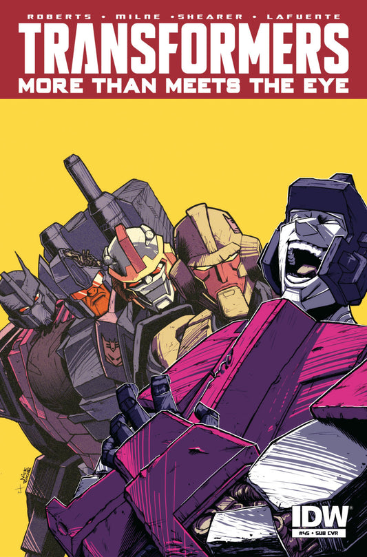 Transformers: More Than Meets the Eye #45 - B Cover