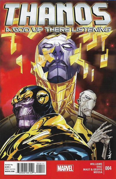Thanos : Un dieu là-haut écoutant 4x Set