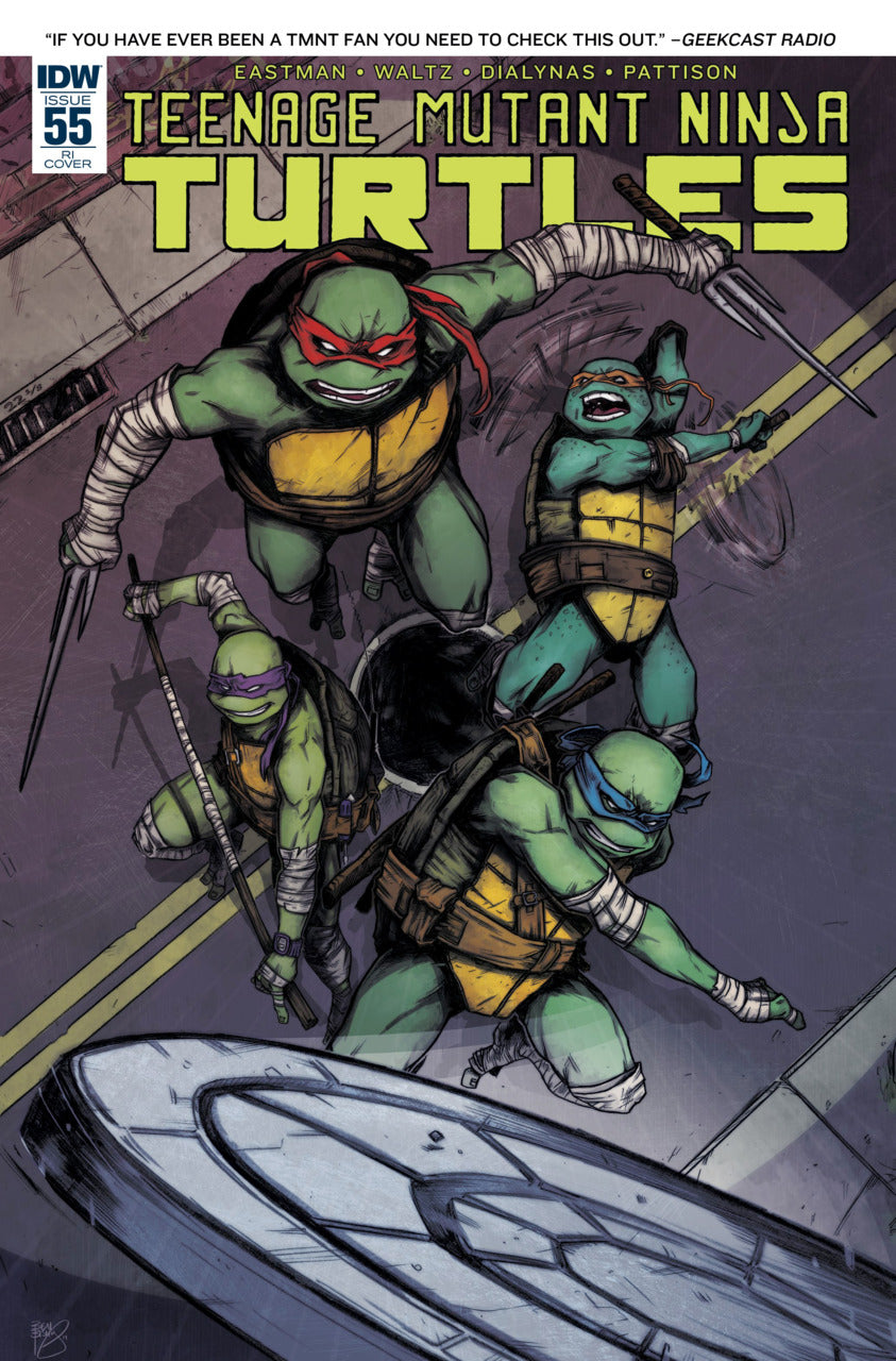 Teenage Mutant Ninja Turtles (2011) #55 - RI Cover