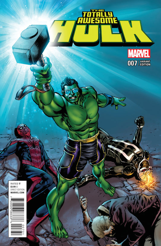 Totally Awesome Hulk # 7 - Variante de la guerre civile