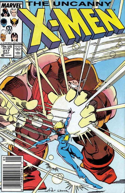 Uncanny X-Men (1963) # 217 Kiosque à journaux