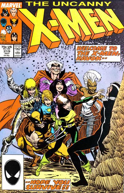 X-Men étranges (1963) # 219