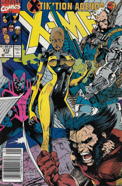 Uncanny X-Men (1963) # 272 Kiosque à journaux