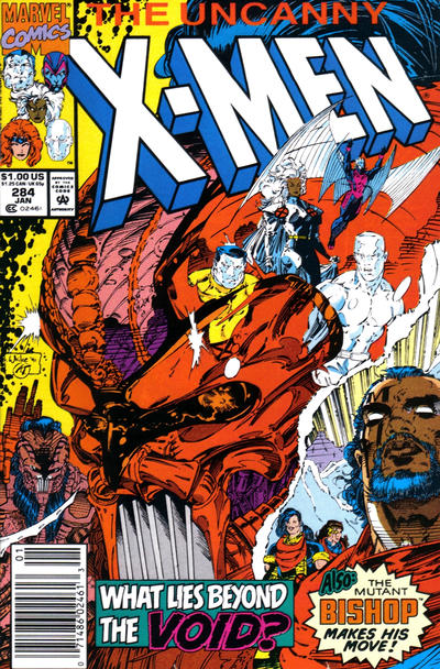 Uncanny X-Men (1963) # 284 Kiosque à journaux