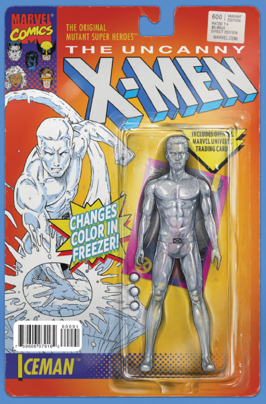 Uncanny X-Men (2016) #600 - Iceman AF Variant