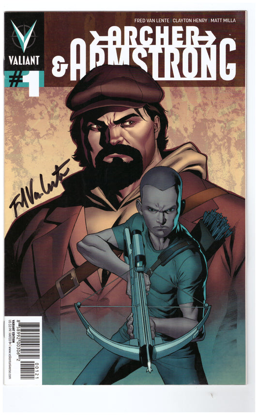 Archer and Armstrong (2012) #1 Signed