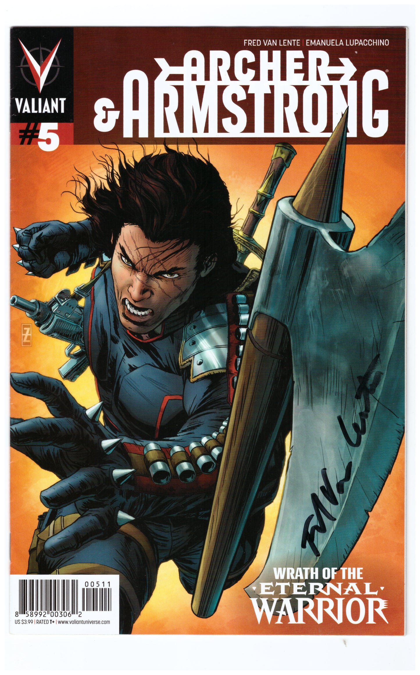 Archer and Armstrong (2012) #5 Signed
