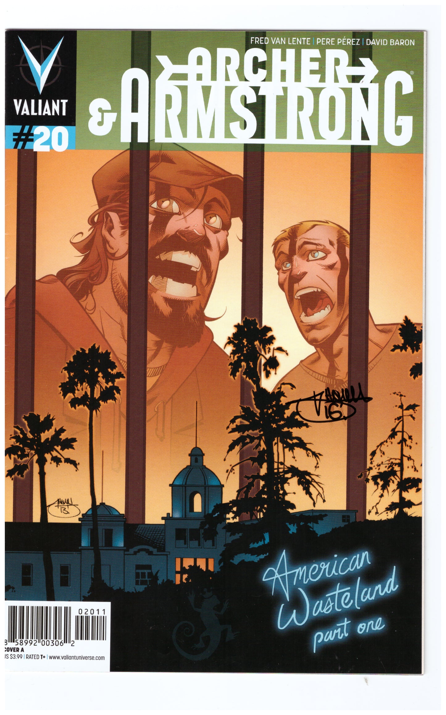 Archer and Armstrong (2012) #20 Signed