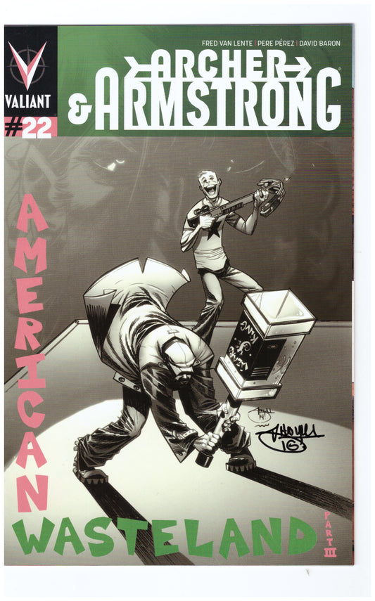 Archer and Armstrong (2012) #22 Signed