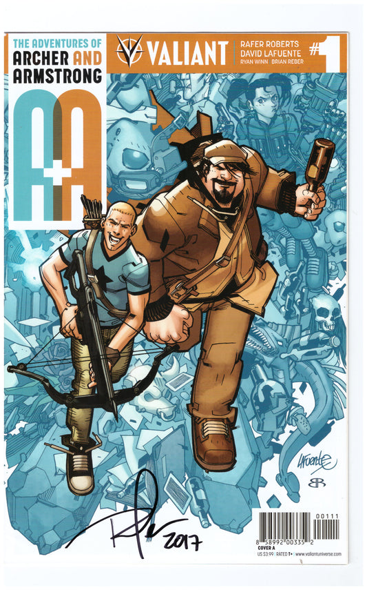 Adventures of Archer and Armstrong #1 Signed
