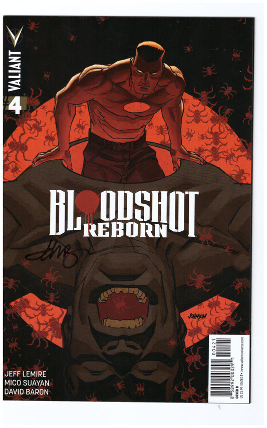 Bloodshot Reborn #4 Signed