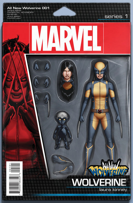 All-New Wolverine #1 (2016) Action Figure Variant
