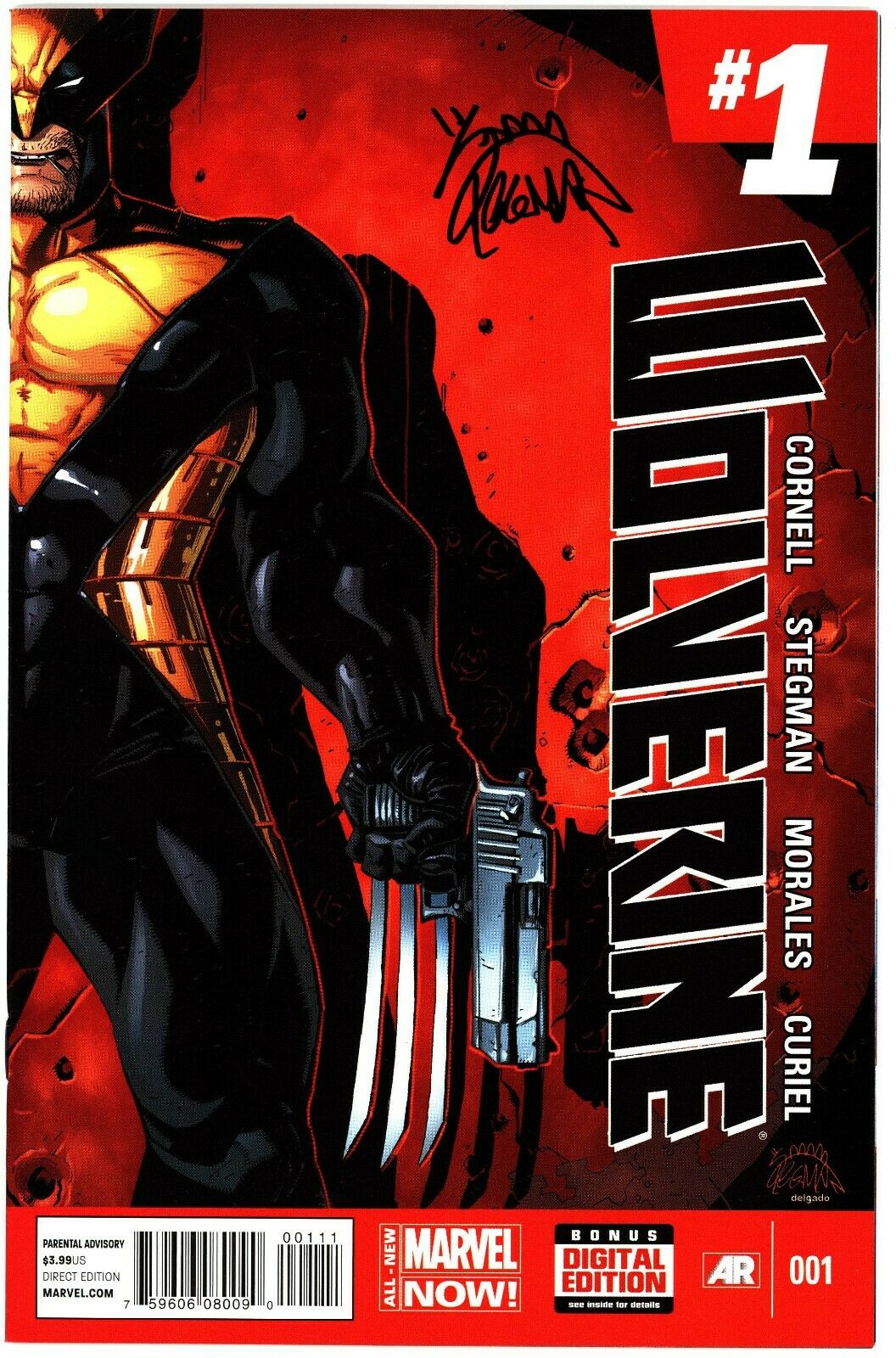 Wolverine (2014) #1 - Signé