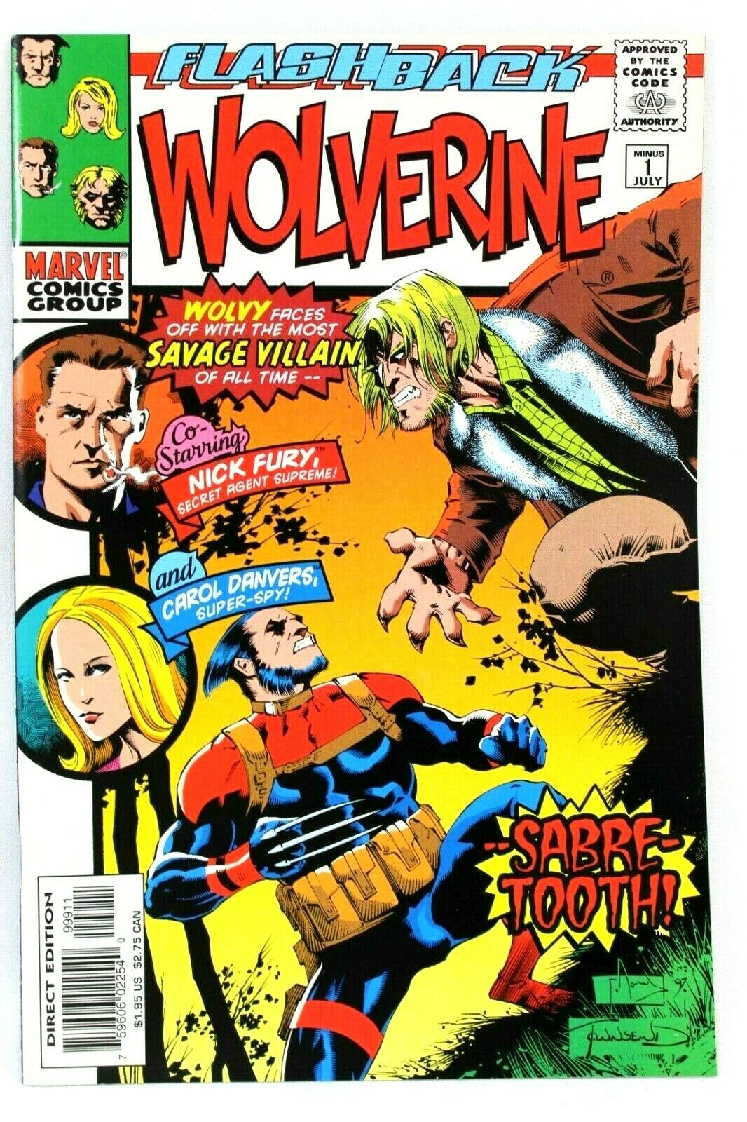 Wolverine (1988) Flashback #1